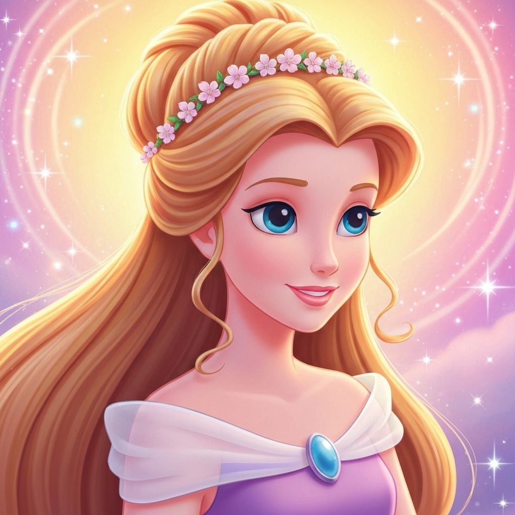Disney Style portrait example