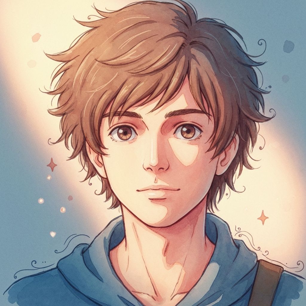 Ghibli Style portrait example
