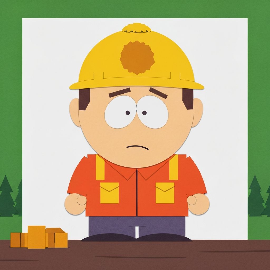 South Park portrait example