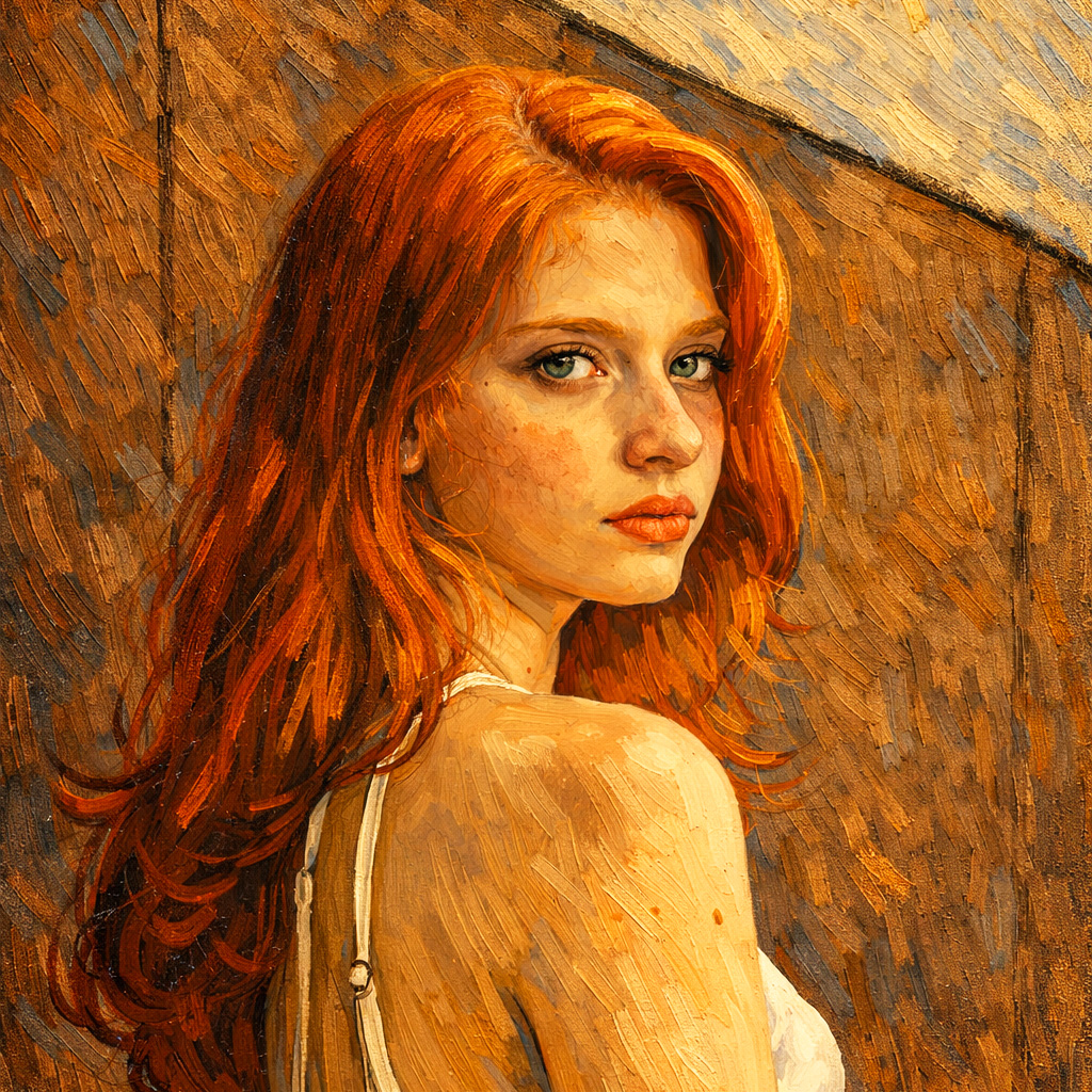 Van Gogh portrait example